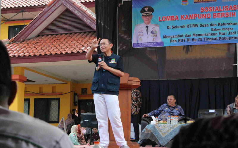 Ratusan RT dan RW di Serang Baru Siap Ikuti Lomba Kampung Bersih