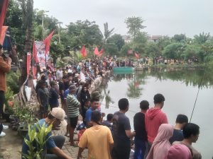 Euforia, Anggota Komisi III DPRD Kabupaten Bekasi Gelar Tasyakuran Mancing Bareng