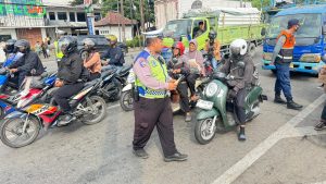 10 Pelanggaran Lalu Lintas Jadi Target Operasi Patuh Jaya 2025 di Wilkum Cikarang Barat