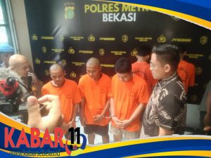 Polres Metro Bekasi Ungkap Kasus Sindikat Curanmor Di Cikarang Timur