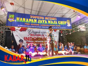 Puncak Penutup HUT Kemerdekaan ke-80, Pemdes Karangasih Gelar Hiburan Rakyat Topeng Betawi
