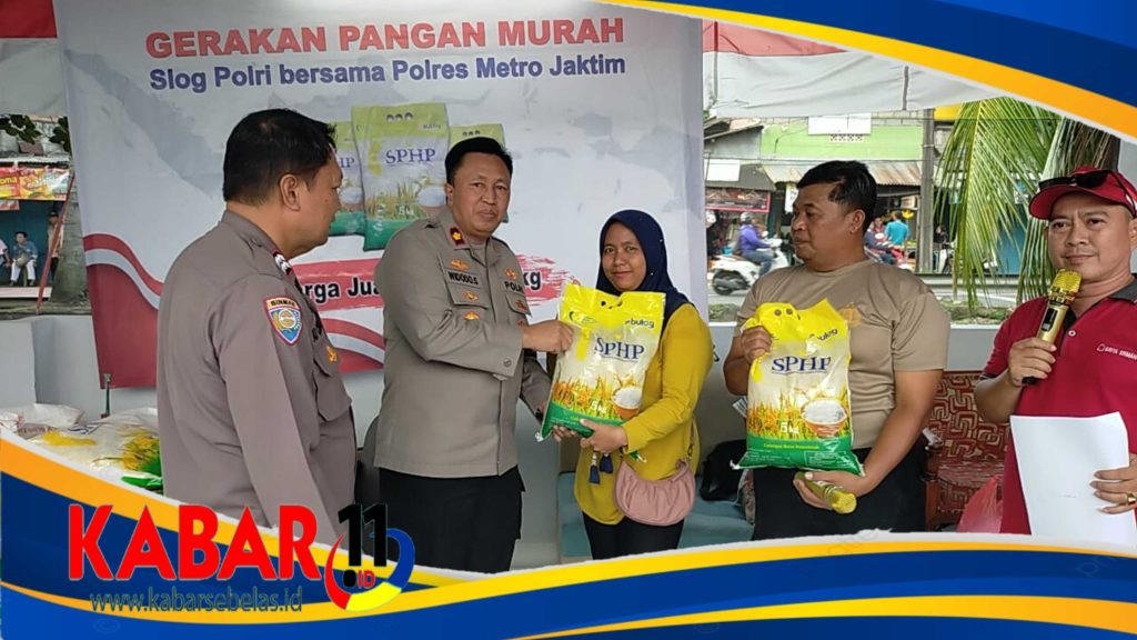 Kapolsek Cakung: Pasar Murah Bentuk Kehadiran Polri Di Tengah Warga
