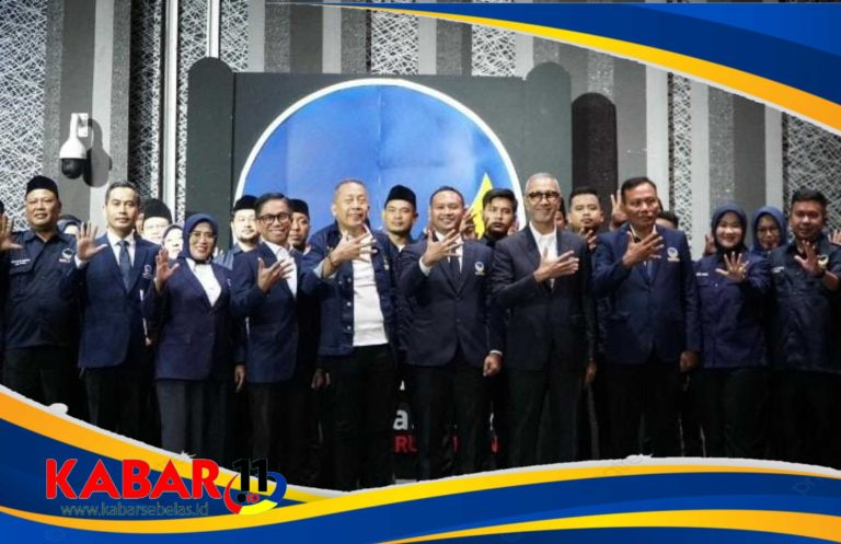 Pengurus Baru NasDem Kabupaten Bekasi Resmi Dilantik, Fokus Target Raih 7 Kursi DPRD di Pemilu 2029