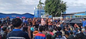 Polres Metro Bekasi Kawal Kunker dan Audiensi Wamenaker RI di PT Multistrada Arah Sarana Tbk