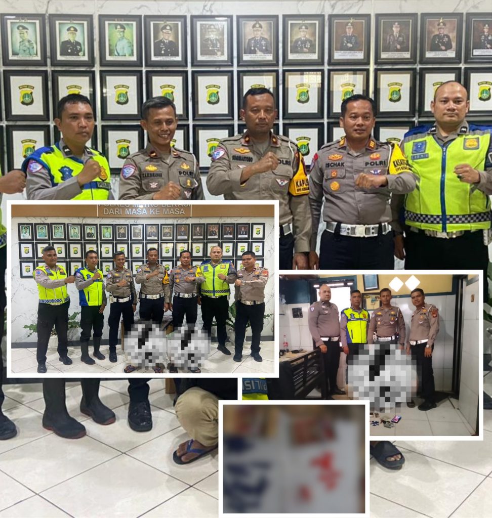 Sat Lantas Polrestro Bekasi Gagalkan Peredaran Puluhan Paket Sabu di Cikarang Selatan