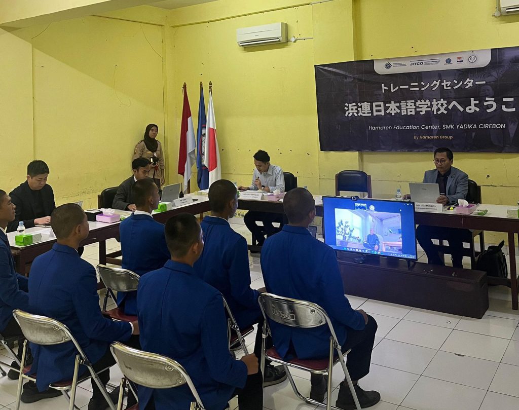 Perusahaan Jepang Kunjungi Hamaren di SMK Yadika Cirebon, Belasan Siswa Lolos Wawancara