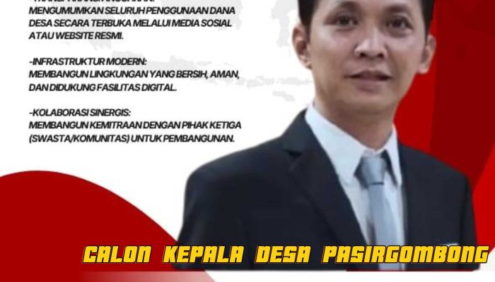 Burhanudin H.M Alias Vikay Optimis Calonkan Diri Sebagai Kades Pasirgombong Kecamatan Cikarang Utara