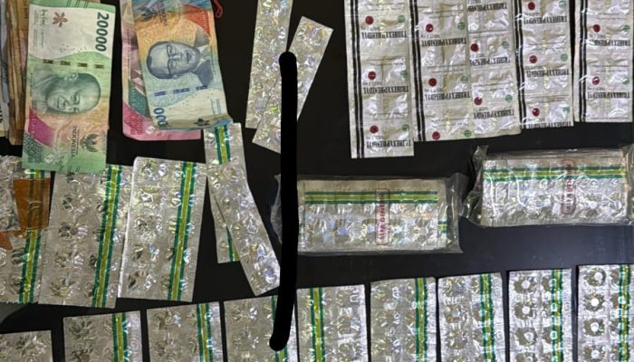 Ratusan Butir Obat Keras Diamankan Polsek Serangbaru, Satu Pelaku Berhasil Ditangkap