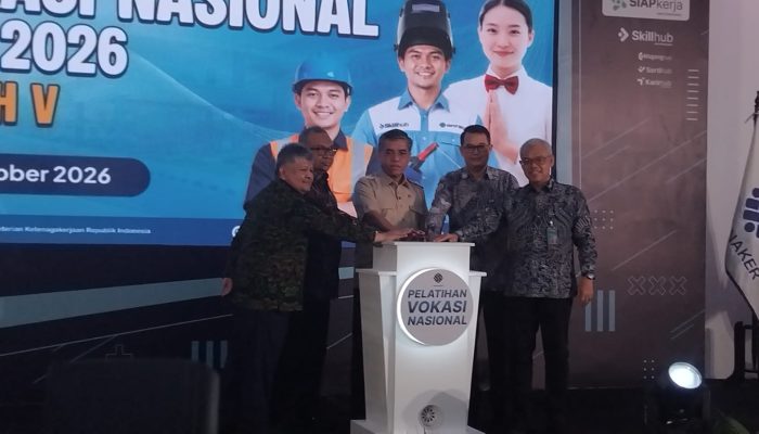 Menteri Tenaga Kerja Buka Pelatihan Vokasi Nasional Batch V di Bekasi